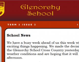 School Newsletter Term 3 Issue 2 August 2018 logo