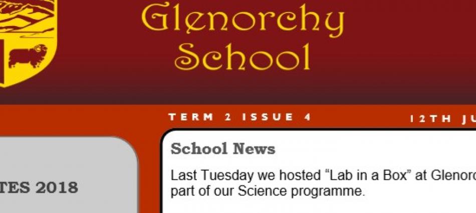 School Newsletters Term 2 Issue 4 June 2018 logo