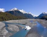 Navigating the channels of the Dart River