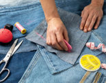 Screenshot 2025 07 24 at 17 15 48 Close up hand drawing jeans piece Free Photo