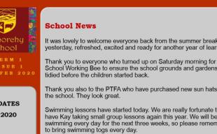 Capture SCHOOL newsletter