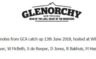 GCA Meeting notes logo