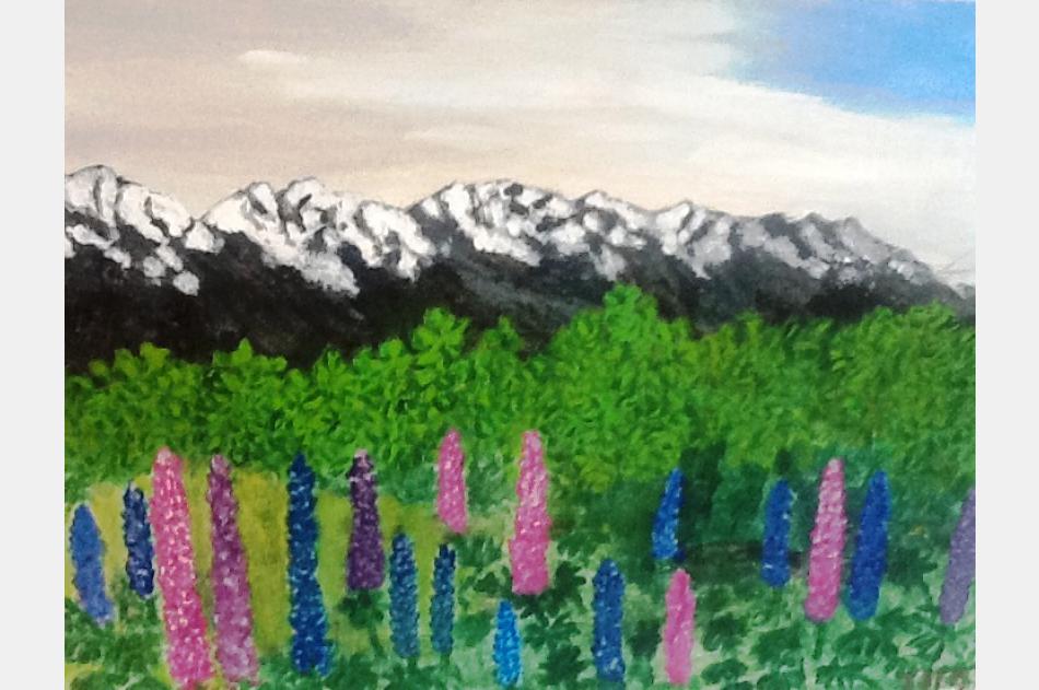 Lupins up the Rees1