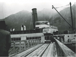 Earnsalw at Glenorchy Wharf