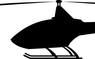 Commercial heliport info logo