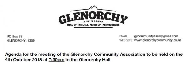 GCA October agenda logo